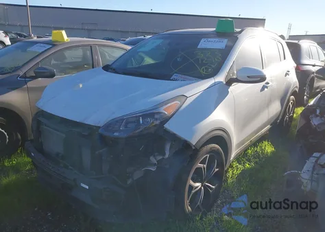 2020 Kia Sportage Sx Turbo из США, поврежденный, VIN KNDPR3A68L7693579